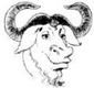 Logo GNU : une t�te de gnu qui sourit